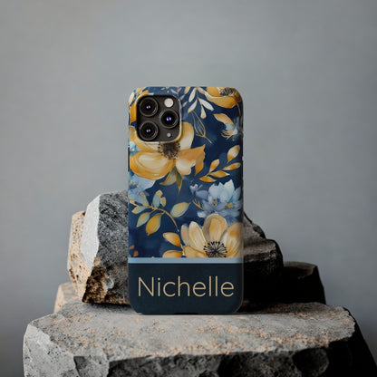 Nichelle Personalized Slim Phone Cases