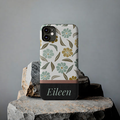 Eileen Personalized Slim Phone Cases