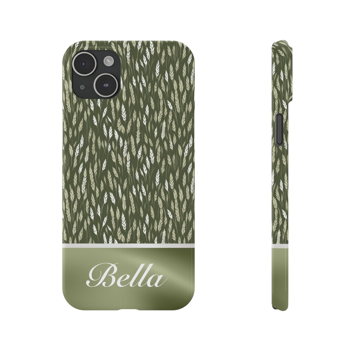 Bella Personalized Slim Phone Cases