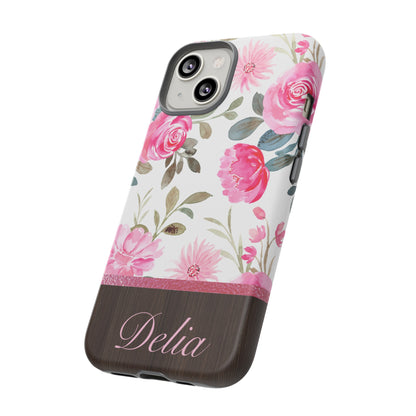 Delia Personalized Tough Cases