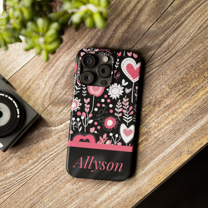 Allyson Personalized Slim Phone Cases