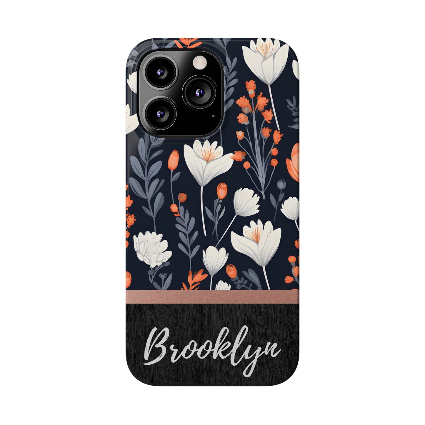 Brooklyn Personalized Slim Phone Cases