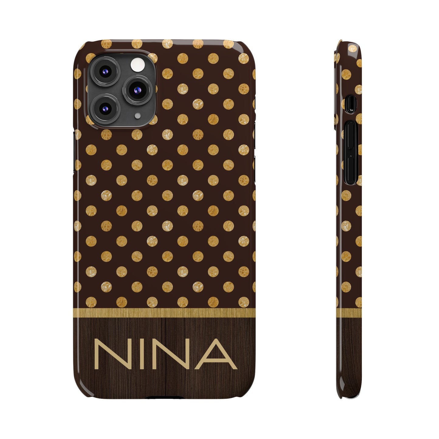 Nina Personalized Slim Phone Cases