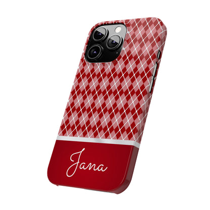 Jana Personalized Slim Phone Cases