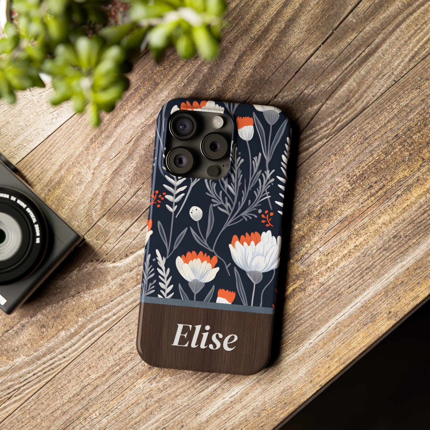 Elise Personalized Slim Phone Cases