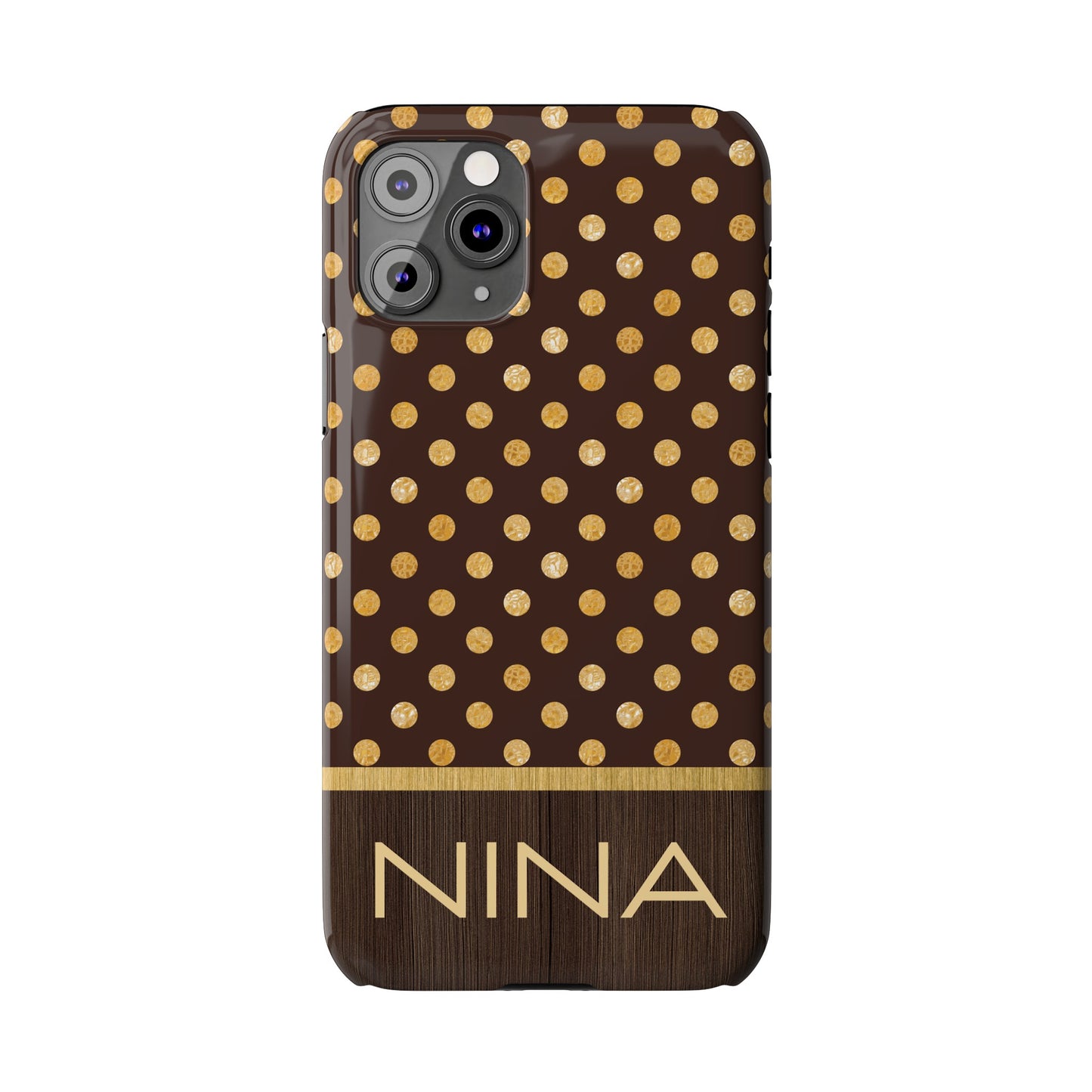 Nina Personalized Slim Phone Cases