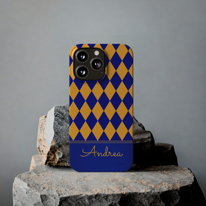 Andrea Personalized Slim Phone Cases