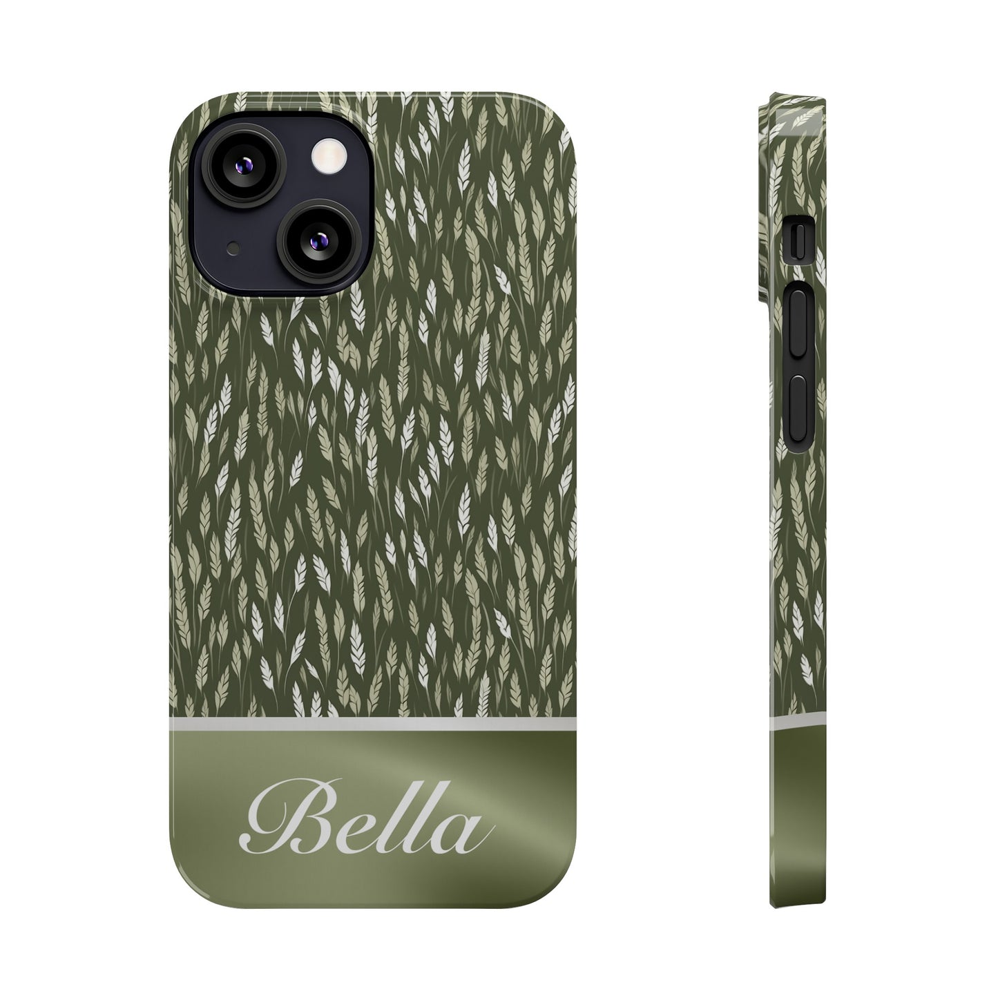 Bella Personalized Slim Phone Cases