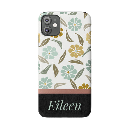 Eileen Personalized Slim Phone Cases