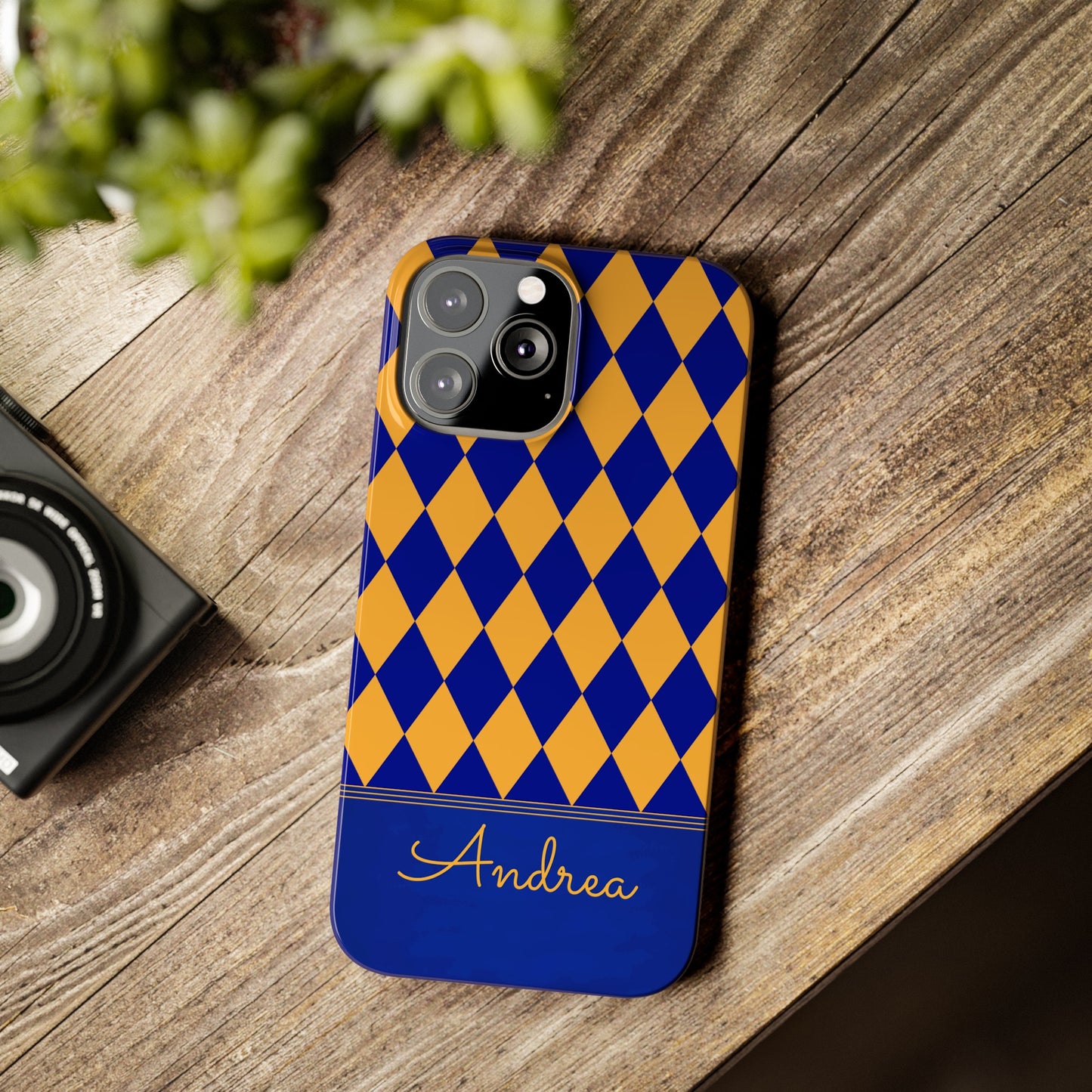 Andrea Personalized Slim Phone Cases