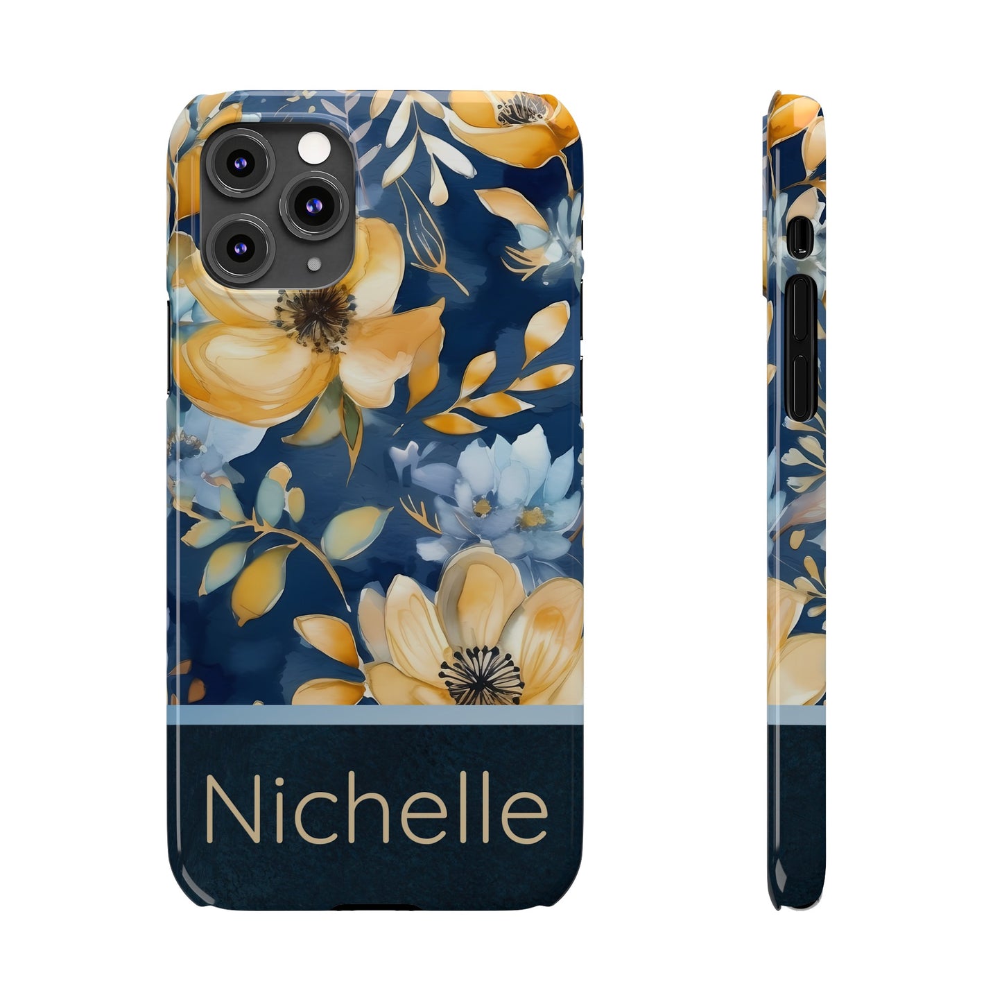 Nichelle Personalized Slim Phone Cases