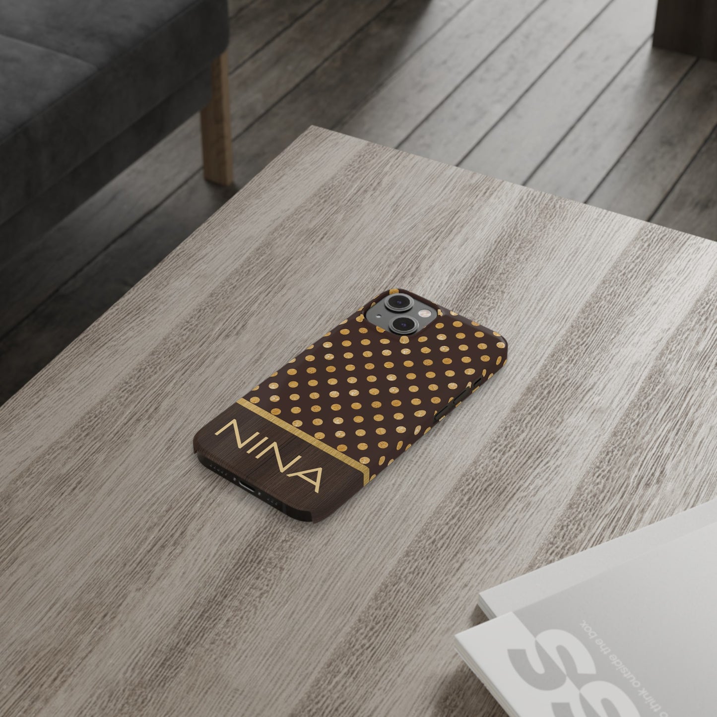 Nina Personalized Slim Phone Cases