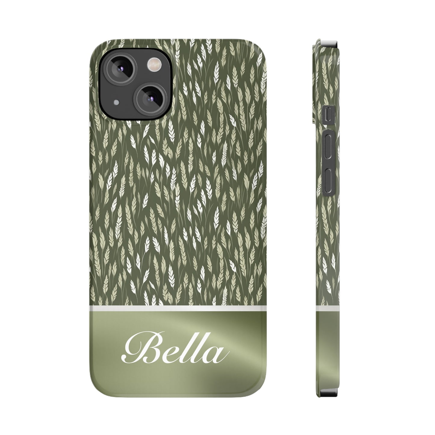 Bella Personalized Slim Phone Cases