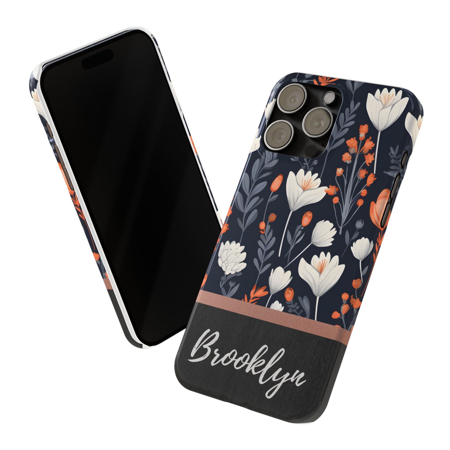 Brooklyn Personalized Slim Phone Cases