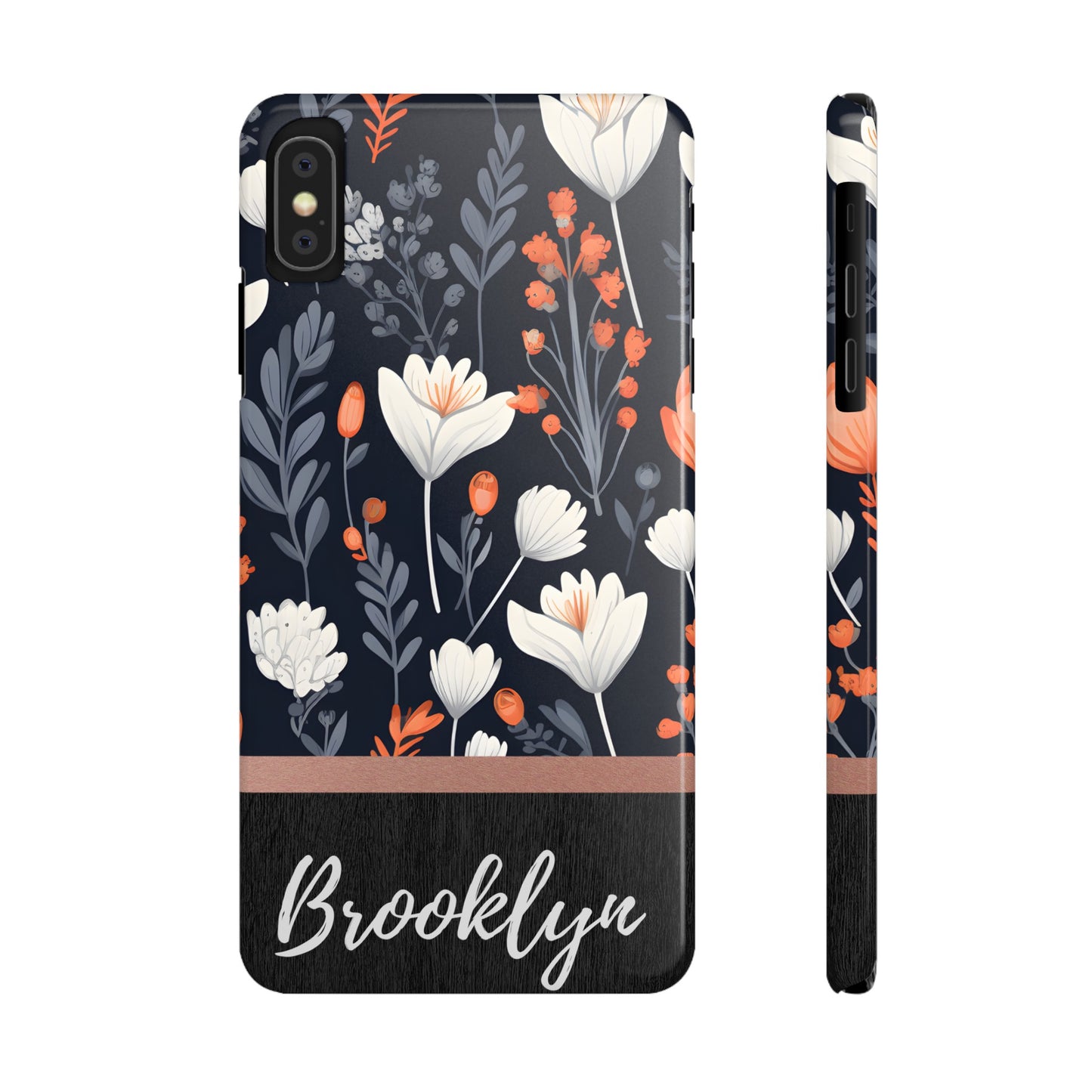 Brooklyn Personalized Slim Phone Cases