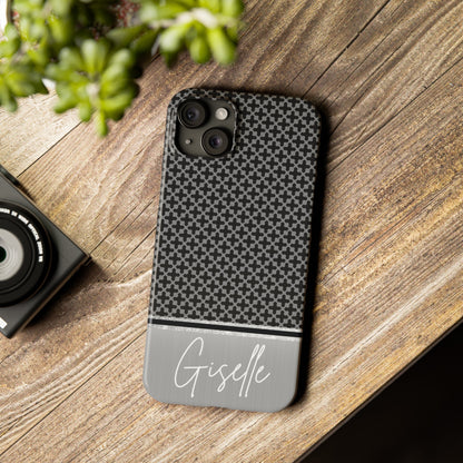 Giselle Personalized Slim Phone Cases