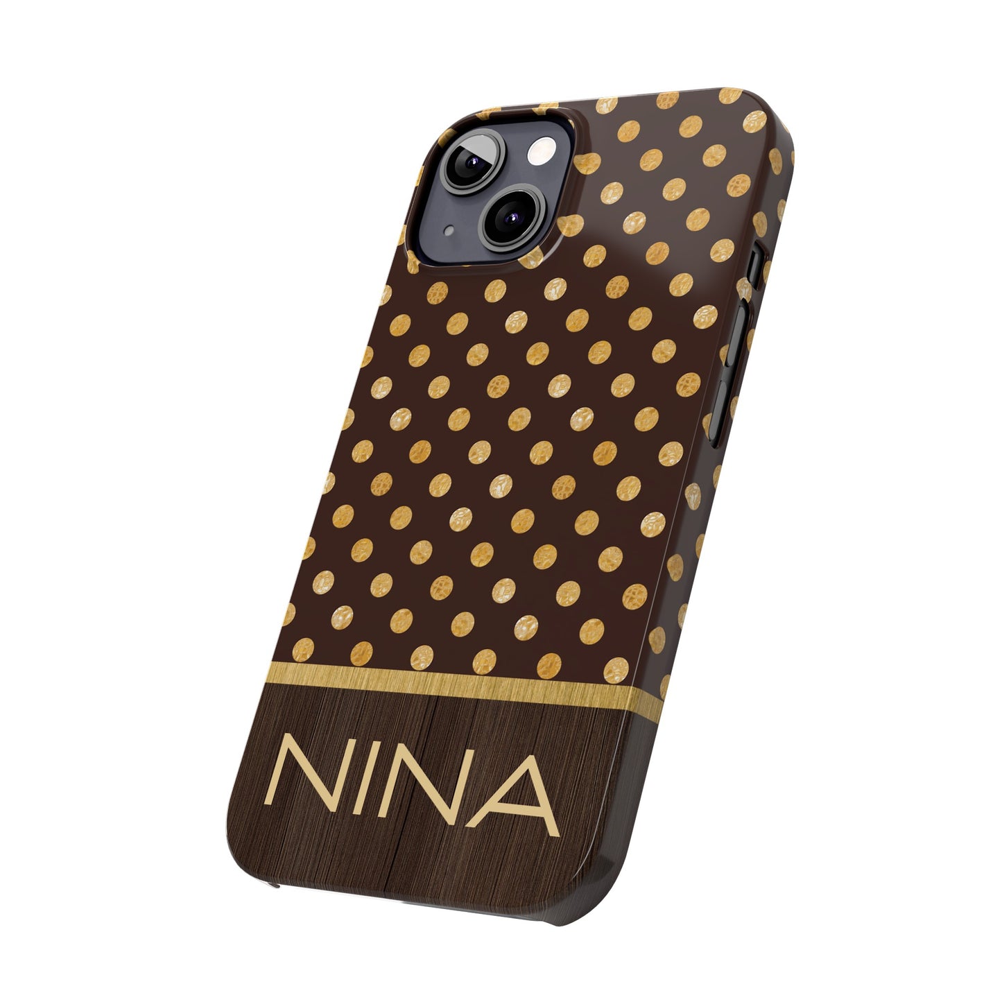 Nina Personalized Slim Phone Cases