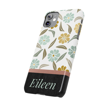 Eileen Personalized Slim Phone Cases