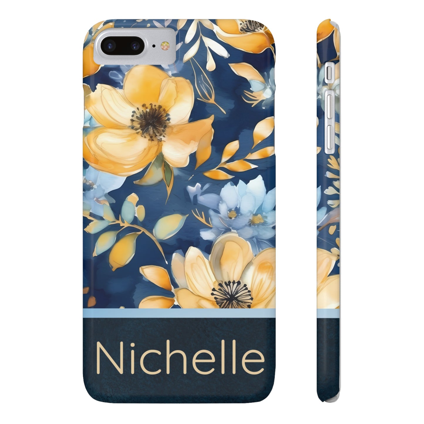 Nichelle Personalized Slim Phone Cases