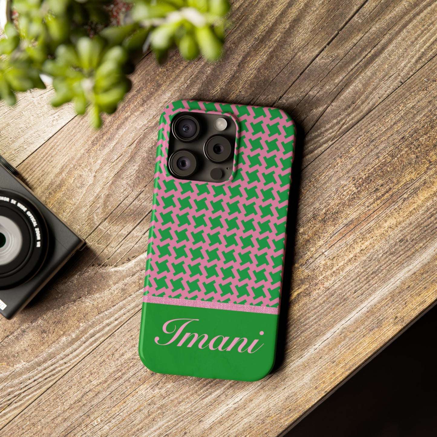 Imani Personalized Slim Phone Cases