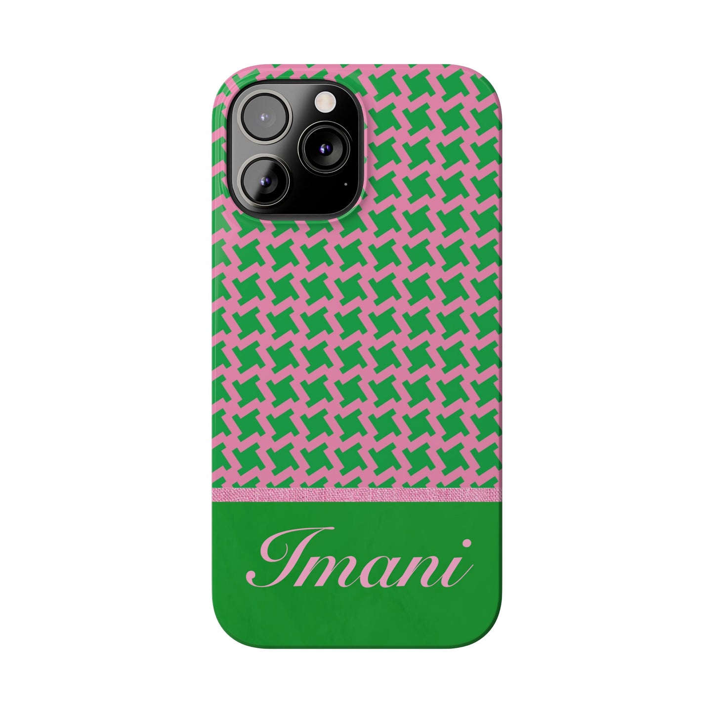 Imani Personalized Slim Phone Cases