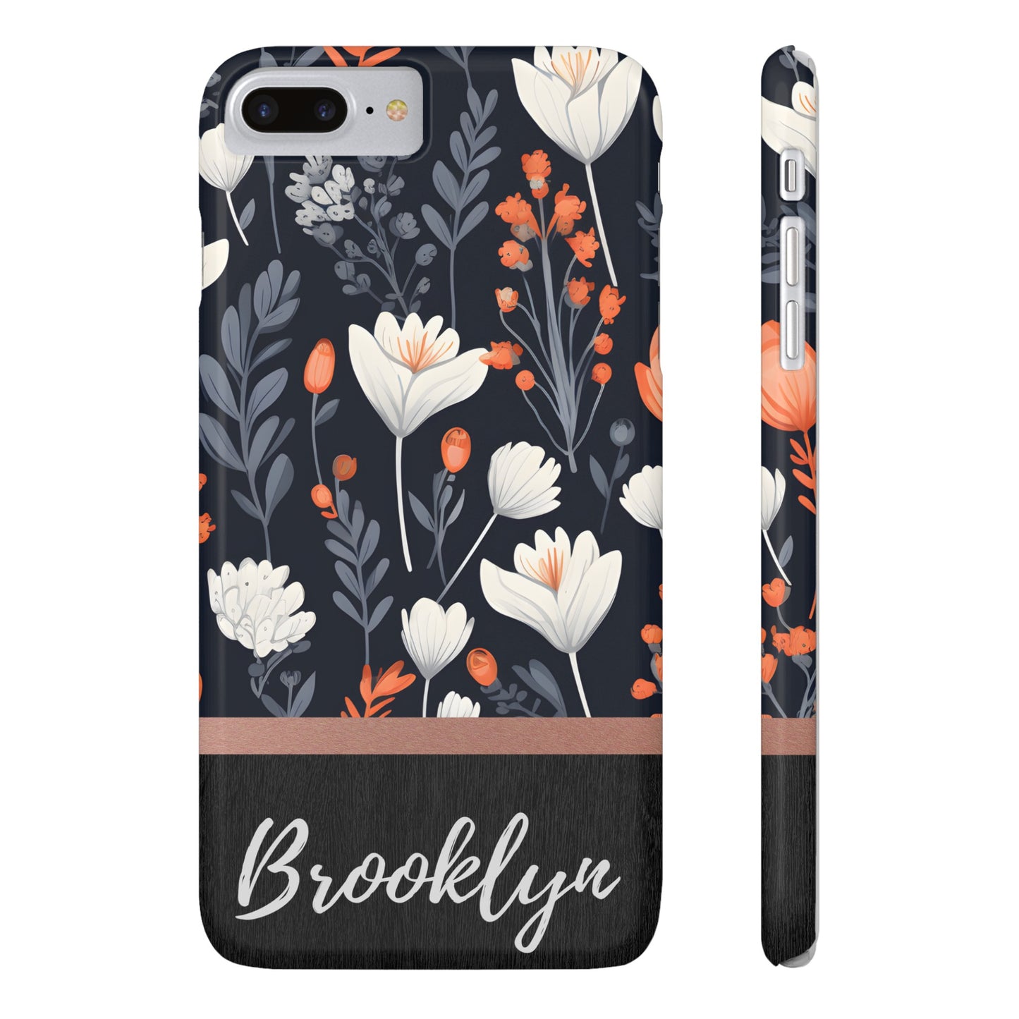 Brooklyn Personalized Slim Phone Cases