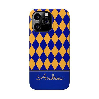 Andrea Personalized Slim Phone Cases