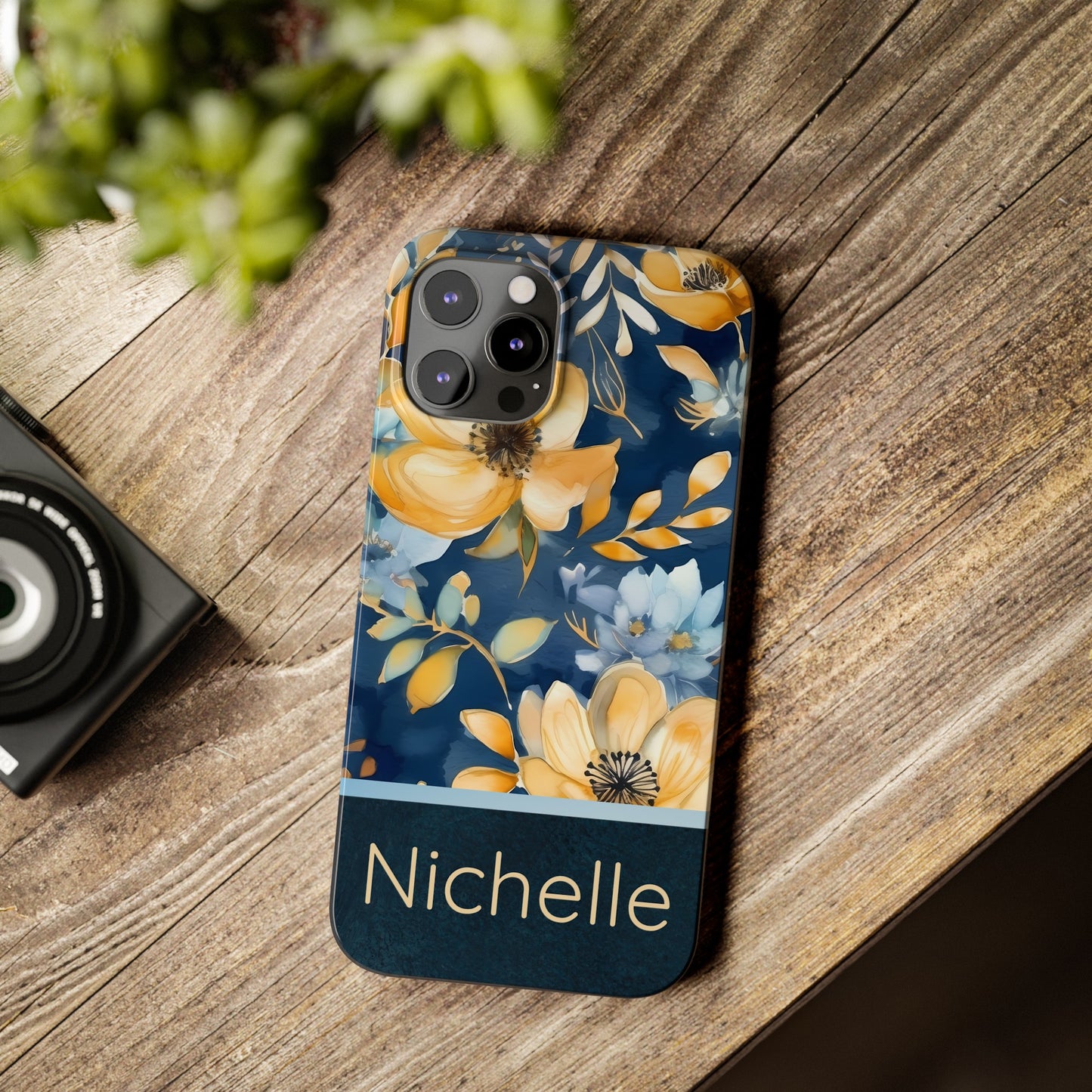 Nichelle Personalized Slim Phone Cases