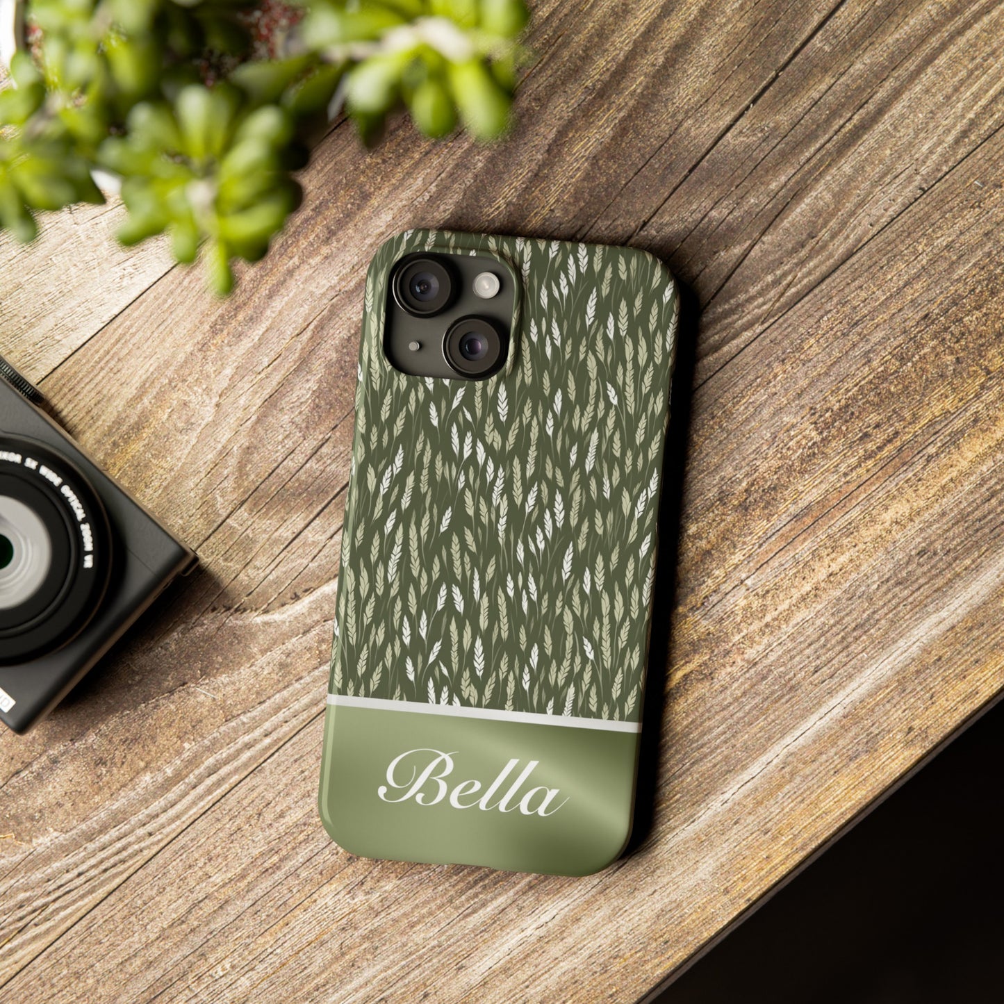 Bella Personalized Slim Phone Cases