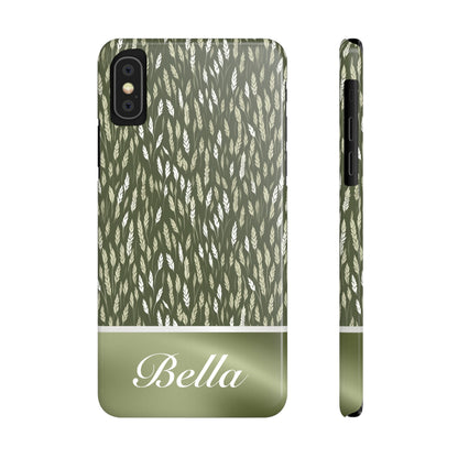 Bella Personalized Slim Phone Cases