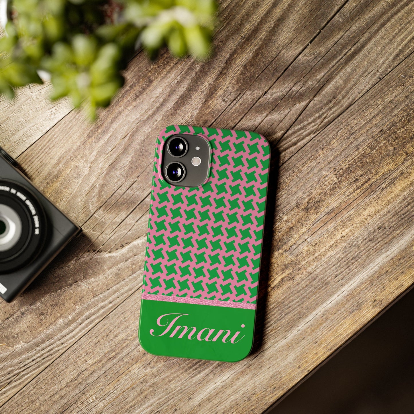 Imani Personalized Slim Phone Cases