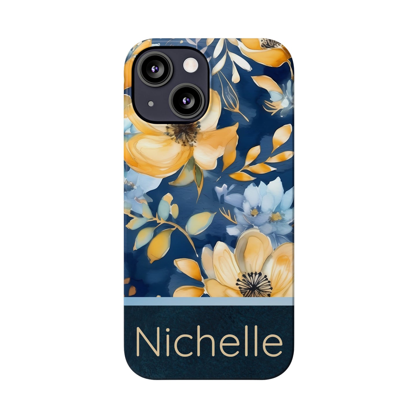 Nichelle Personalized Slim Phone Cases