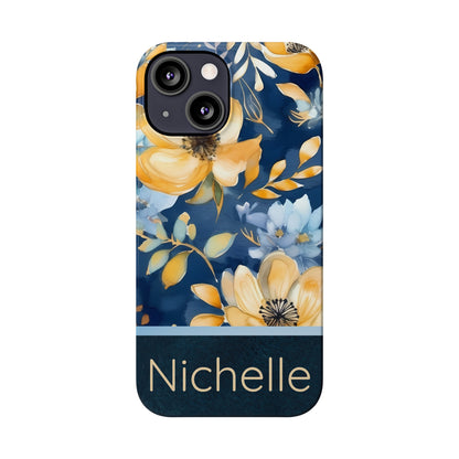 Nichelle Personalized Slim Phone Cases