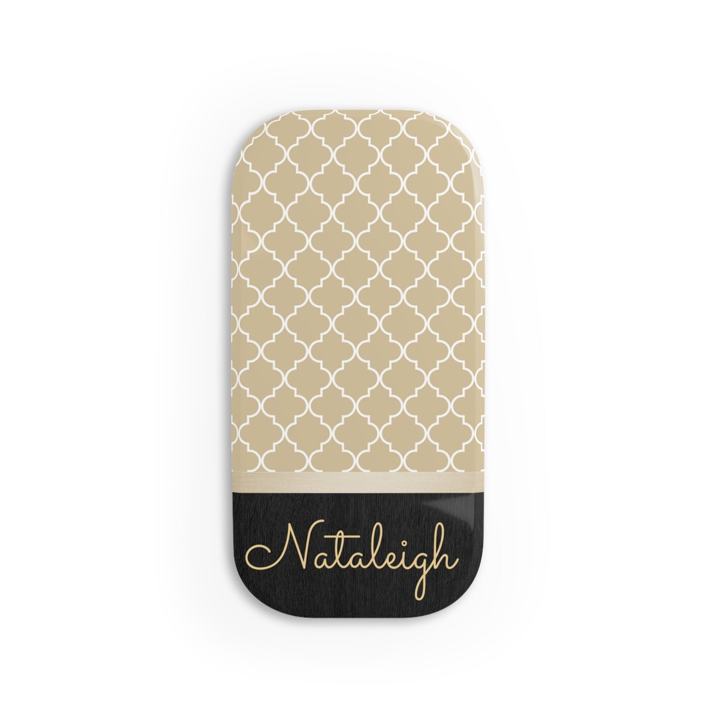 Nataleigh Personalized Phone Click-On Grip