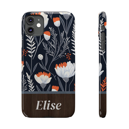 Elise Personalized Slim Phone Cases