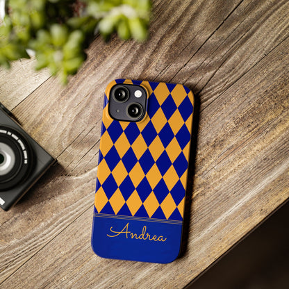 Andrea Personalized Slim Phone Cases