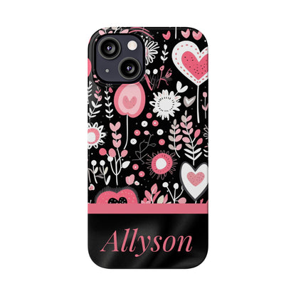 Allyson Personalized Slim Phone Cases