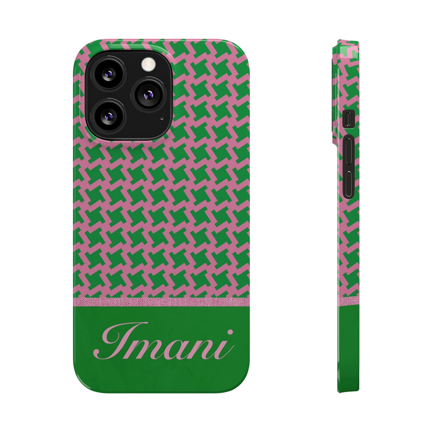 Imani Personalized Slim Phone Cases