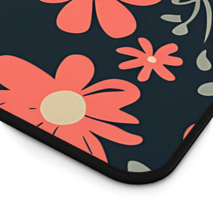 Mom Floral Light Heart Desk Mat