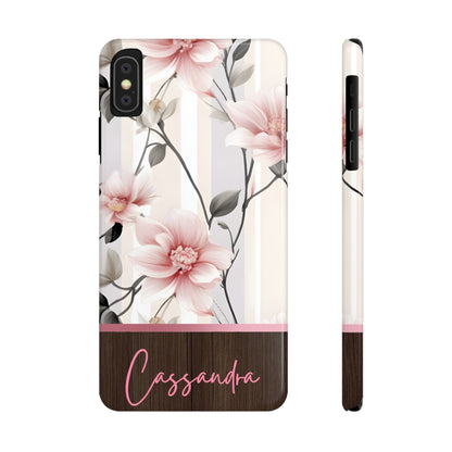 Cassandra Personalized Slim Phone Cases