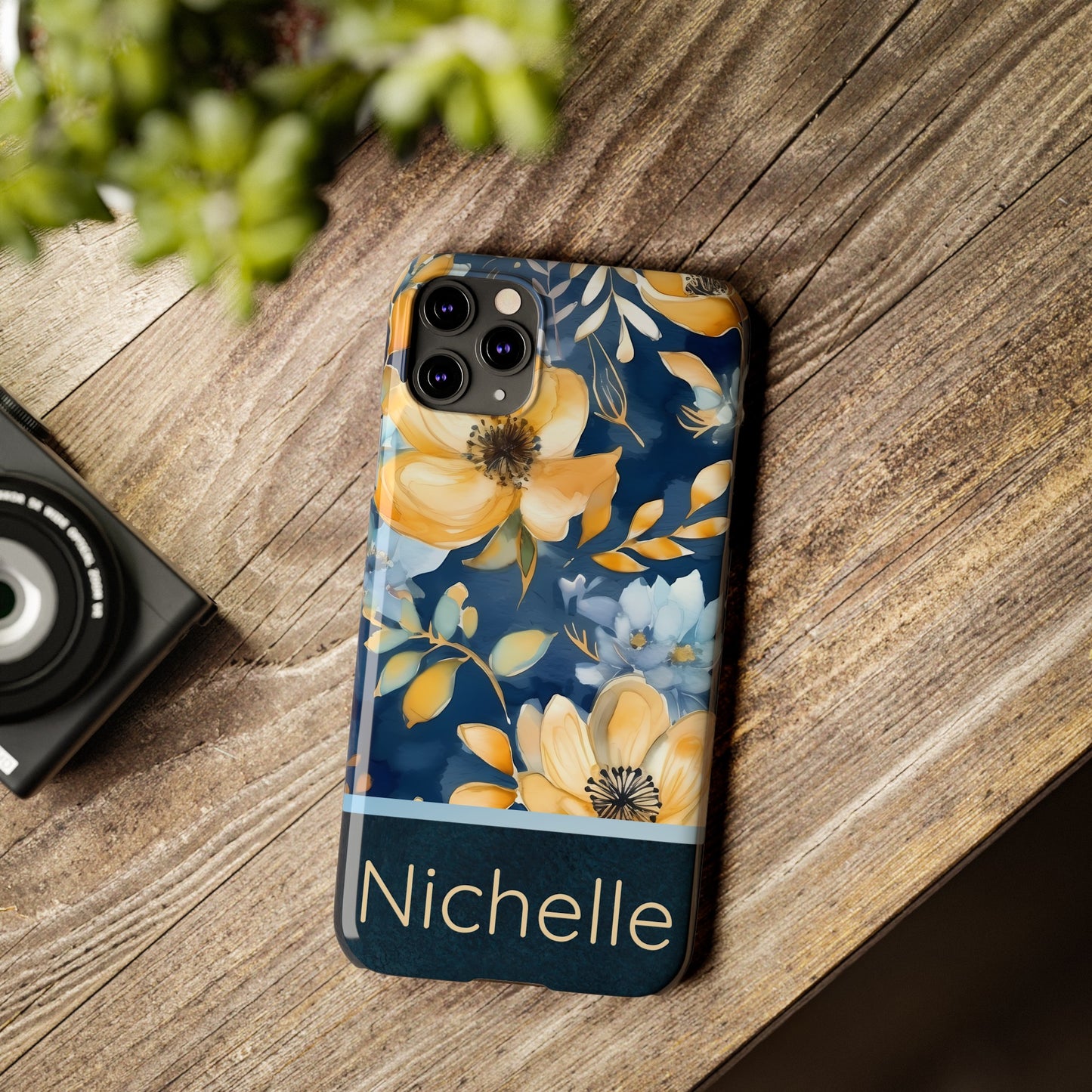 Nichelle Personalized Slim Phone Cases