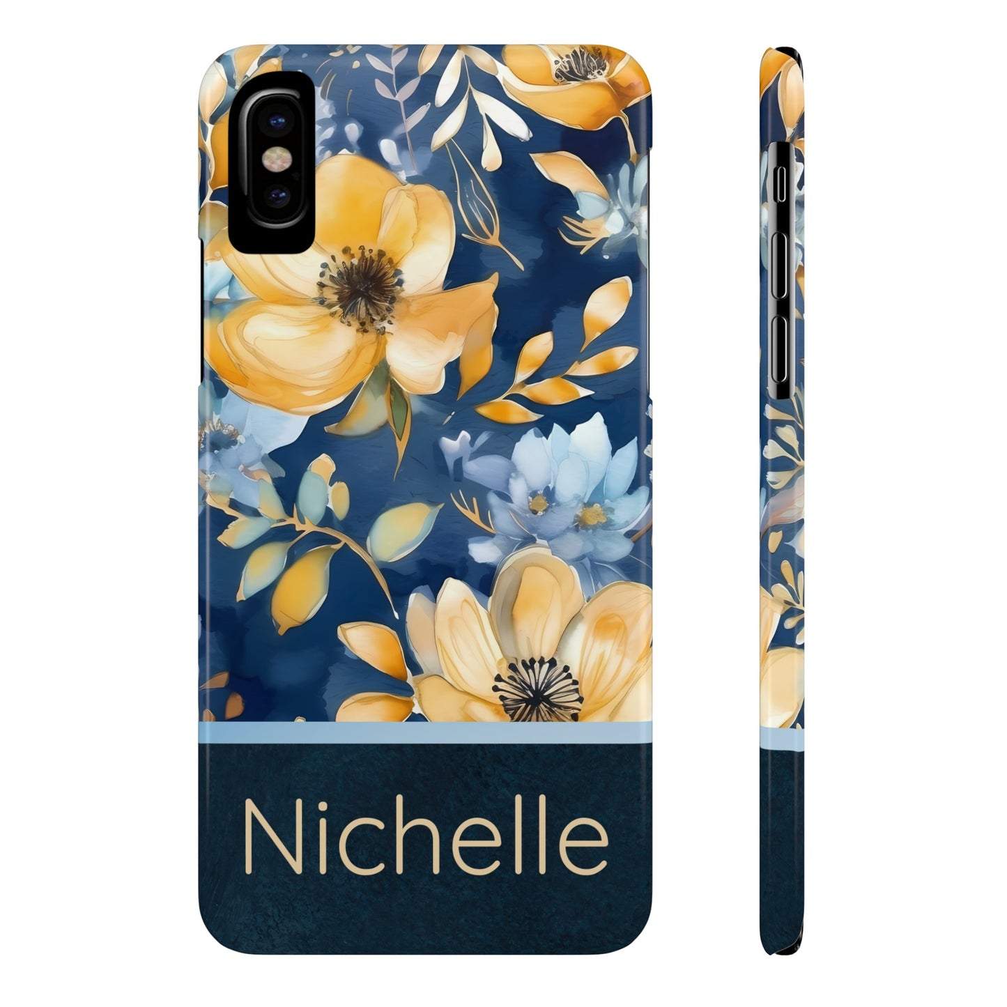 Nichelle Personalized Slim Phone Cases