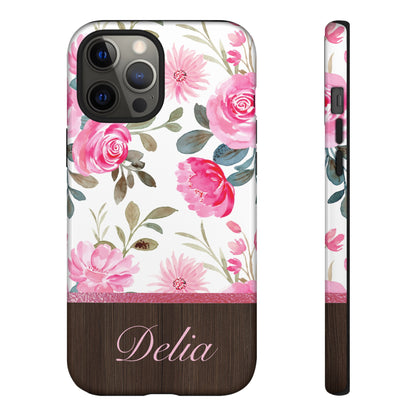 Delia Personalized Tough Cases