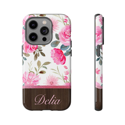 Delia Personalized Tough Cases