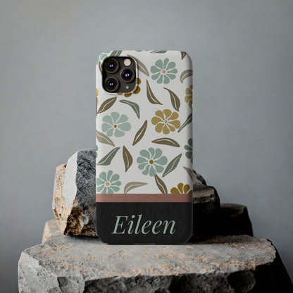 Eileen Personalized Slim Phone Cases