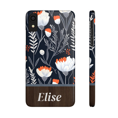 Elise Personalized Slim Phone Cases