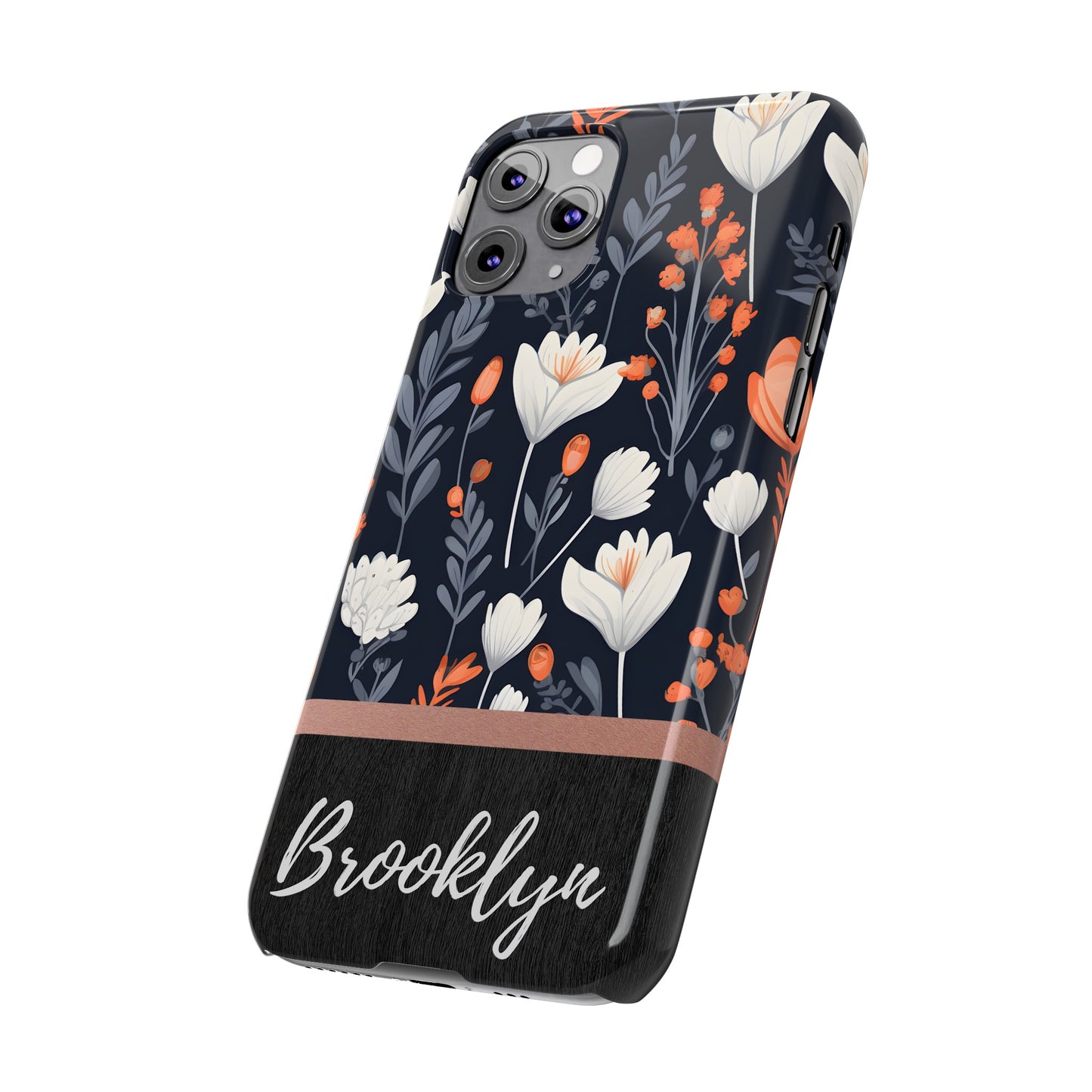 Brooklyn Personalized Slim Phone Cases