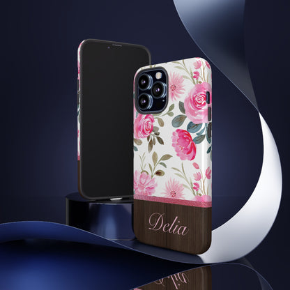 Delia Personalized Tough Cases