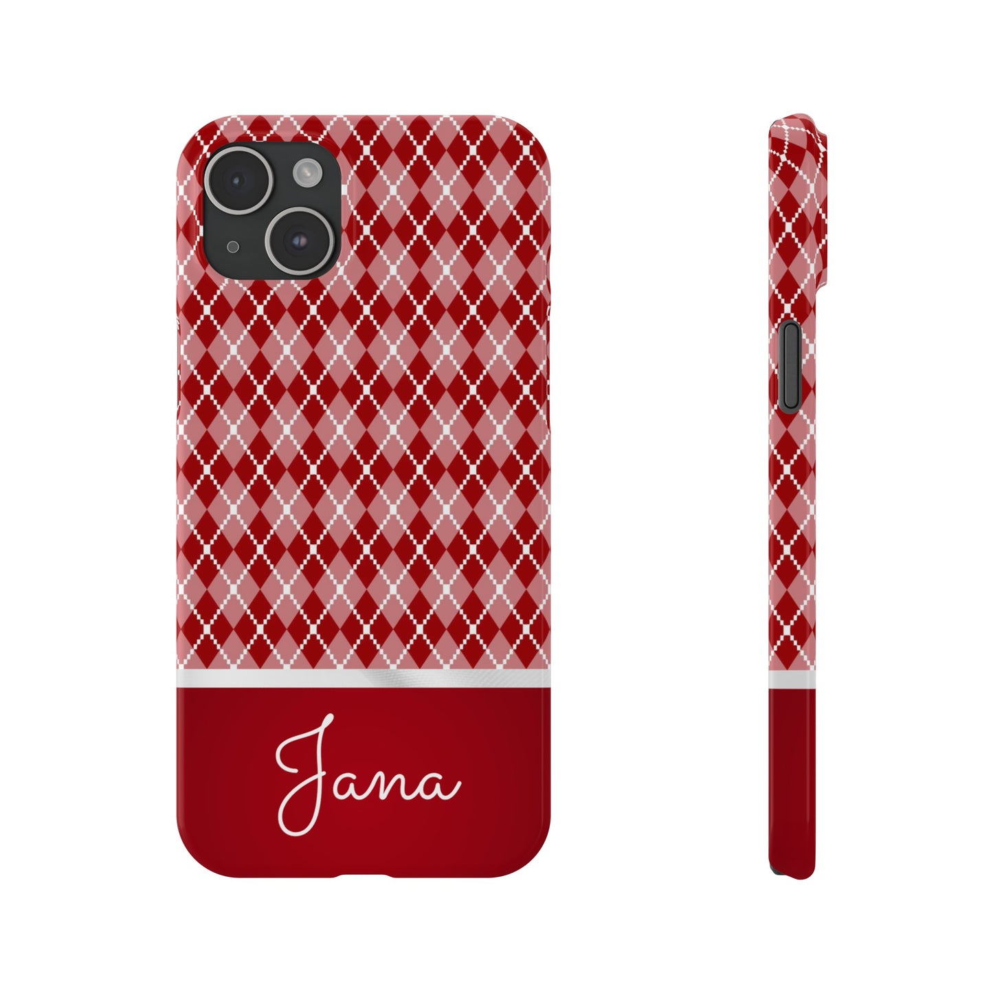 Jana Personalized Slim Phone Cases