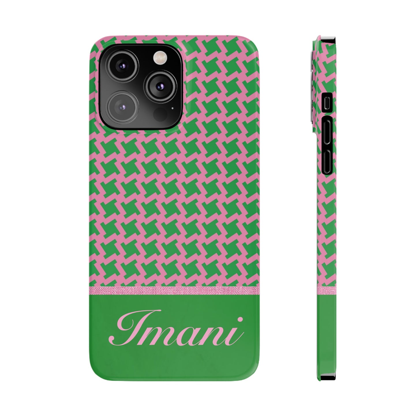 Imani Personalized Slim Phone Cases